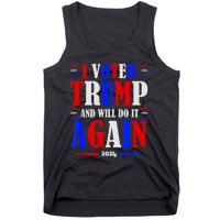 Trump 2024: Legacy Unwavering Tank Top