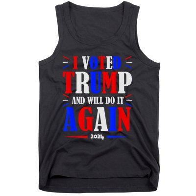 Trump 2024: Legacy Unwavering Tank Top