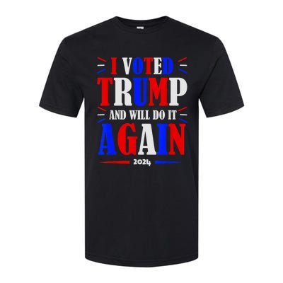 Trump 2024: Legacy Unwavering Softstyle CVC T-Shirt