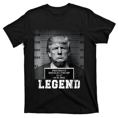 Trump 2024 Mugshot President Legend T-Shirt