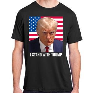 Trump 2024 Mugshot I Stand With Trump Pro Trump Adult ChromaSoft Performance T-Shirt