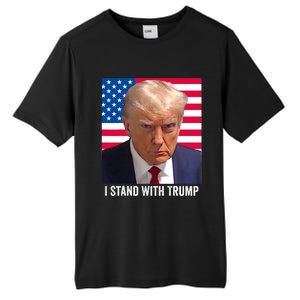 Trump 2024 Mugshot I Stand With Trump Pro Trump Tall Fusion ChromaSoft Performance T-Shirt