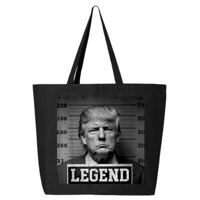Trump 2024 Mugshot President Legend 25L Jumbo Tote