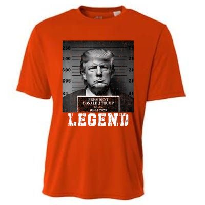 Trump 2024 Mugshot President Legend Cooling Performance Crew T-Shirt