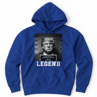 Trump 2024 Mugshot President Legend Hoodie