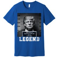 Trump 2024 Mugshot President Legend Premium T-Shirt