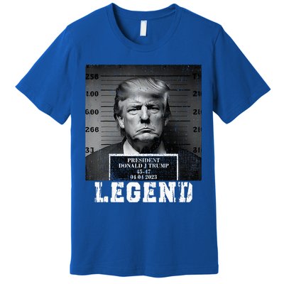 Trump 2024 Mugshot President Legend Premium T-Shirt