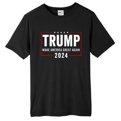 Trump 2024 Make America Great Again Tall Fusion ChromaSoft Performance T-Shirt