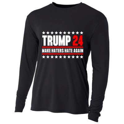 Trump 2024 Make Haters Hate Again Trump 2024 Presidential Election Cooling Performance Long Sleeve Crew