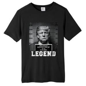 Trump 2024 Mugshot President Legend Tall Fusion ChromaSoft Performance T-Shirt