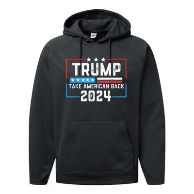 Trump 2024 Mugshot President Legend Performance Fleece Hoodie