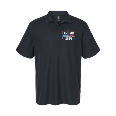 Trump 2024 Mugshot President Legend Softstyle Adult Sport Polo