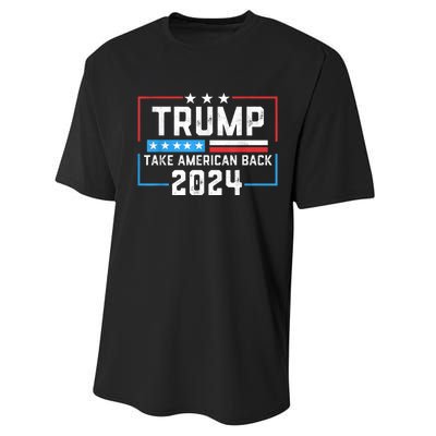 Trump 2024 Mugshot President Legend Performance Sprint T-Shirt