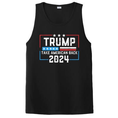 Trump 2024 Mugshot President Legend PosiCharge Competitor Tank