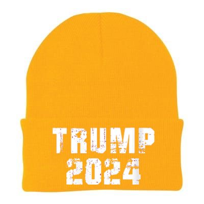 Trump 2024 Mugshot President Legend Knit Cap Winter Beanie