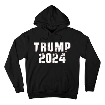 Trump 2024 Mugshot President Legend Hoodie