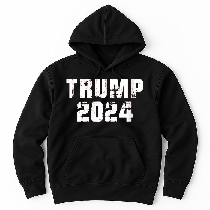 Trump 2024 Mugshot President Legend Hoodie