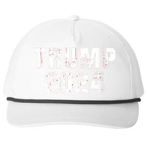 Trump 2024 Mugshot President Legend Snapback Five-Panel Rope Hat