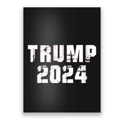 Trump 2024 Mugshot President Legend Poster