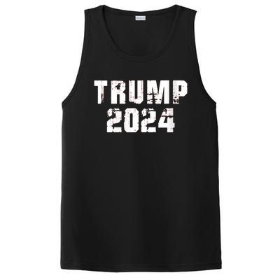 Trump 2024 Mugshot President Legend PosiCharge Competitor Tank