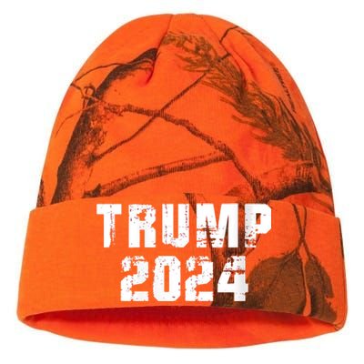 Trump 2024 Mugshot President Legend Kati Licensed 12" Camo Beanie