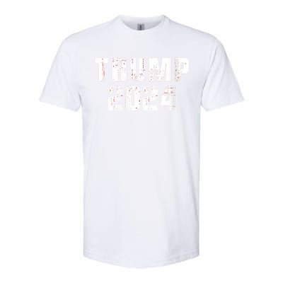 Trump 2024 Mugshot President Legend Softstyle CVC T-Shirt