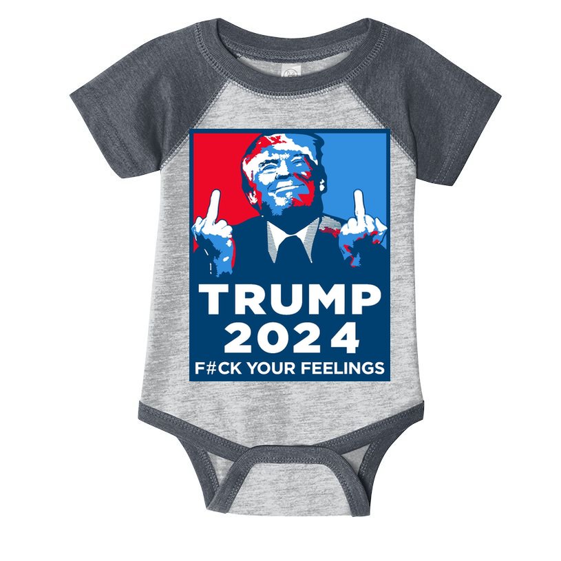 Donald Trump, Fuck Your Feelings Infant Baby Jersey Bodysuit