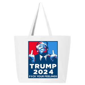 Donald Trump, Fuck Your Feelings 25L Jumbo Tote