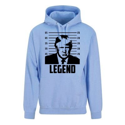 Trump 2024 Mugshot President Legend Pro Trump Unisex Surf Hoodie