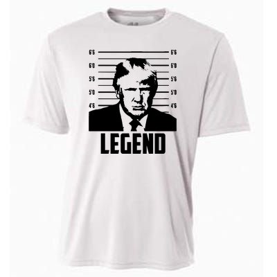 Trump 2024 Mugshot President Legend Pro Trump Cooling Performance Crew T-Shirt