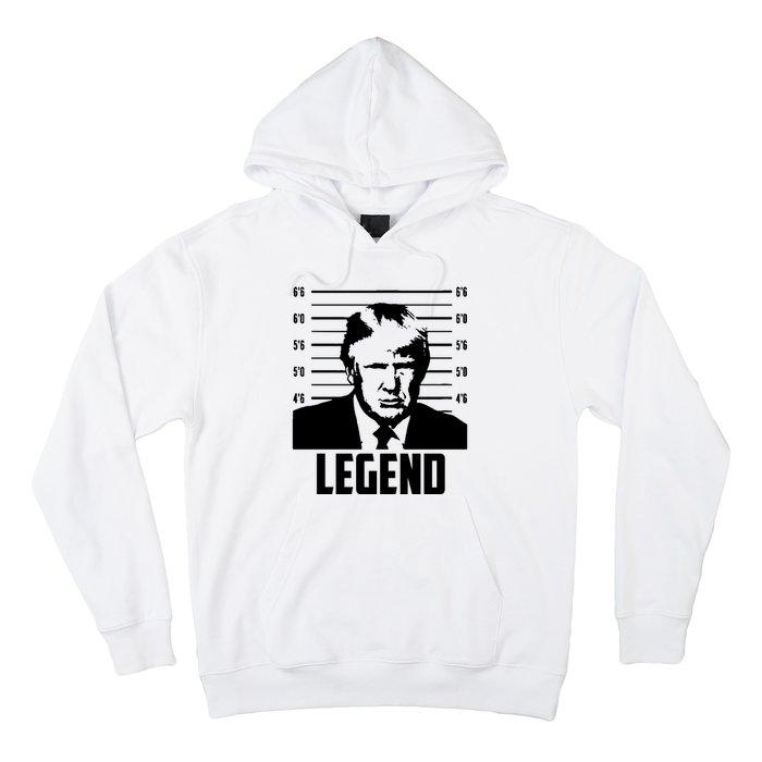 Trump 2024 Mugshot President Legend Pro Trump Hoodie