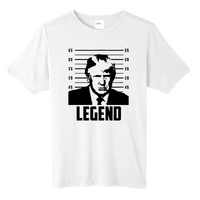 Trump 2024 Mugshot President Legend Pro Trump Tall Fusion ChromaSoft Performance T-Shirt