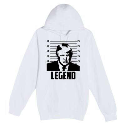 Trump 2024 Mugshot President Legend Pro Trump Premium Pullover Hoodie