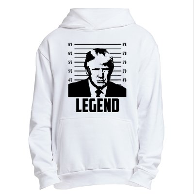 Trump 2024 Mugshot President Legend Pro Trump Urban Pullover Hoodie