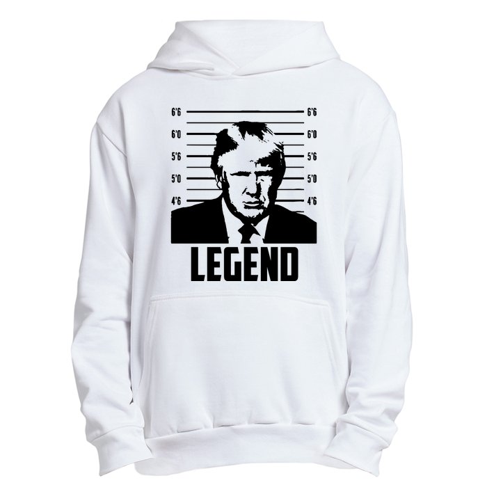 Trump 2024 Mugshot President Legend Pro Trump Urban Pullover Hoodie