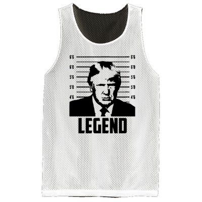 Trump 2024 Mugshot President Legend Pro Trump Mesh Reversible Basketball Jersey Tank