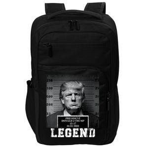 Trump 2024 Mugshot President Legend Impact Tech Backpack