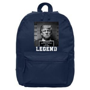 Trump 2024 Mugshot President Legend 16 in Basic Backpack