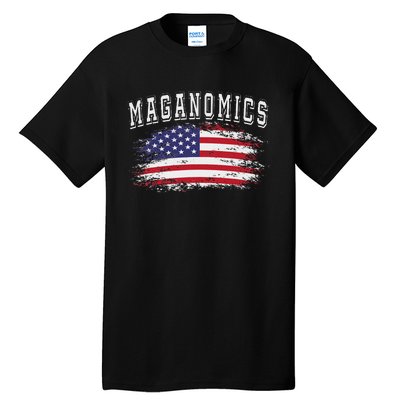 Trump 2024 Maganomics President Legend Tall T-Shirt