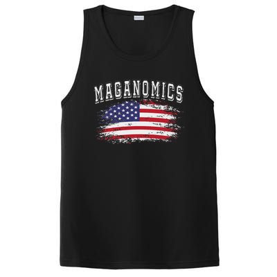 Trump 2024 Maganomics President Legend PosiCharge Competitor Tank