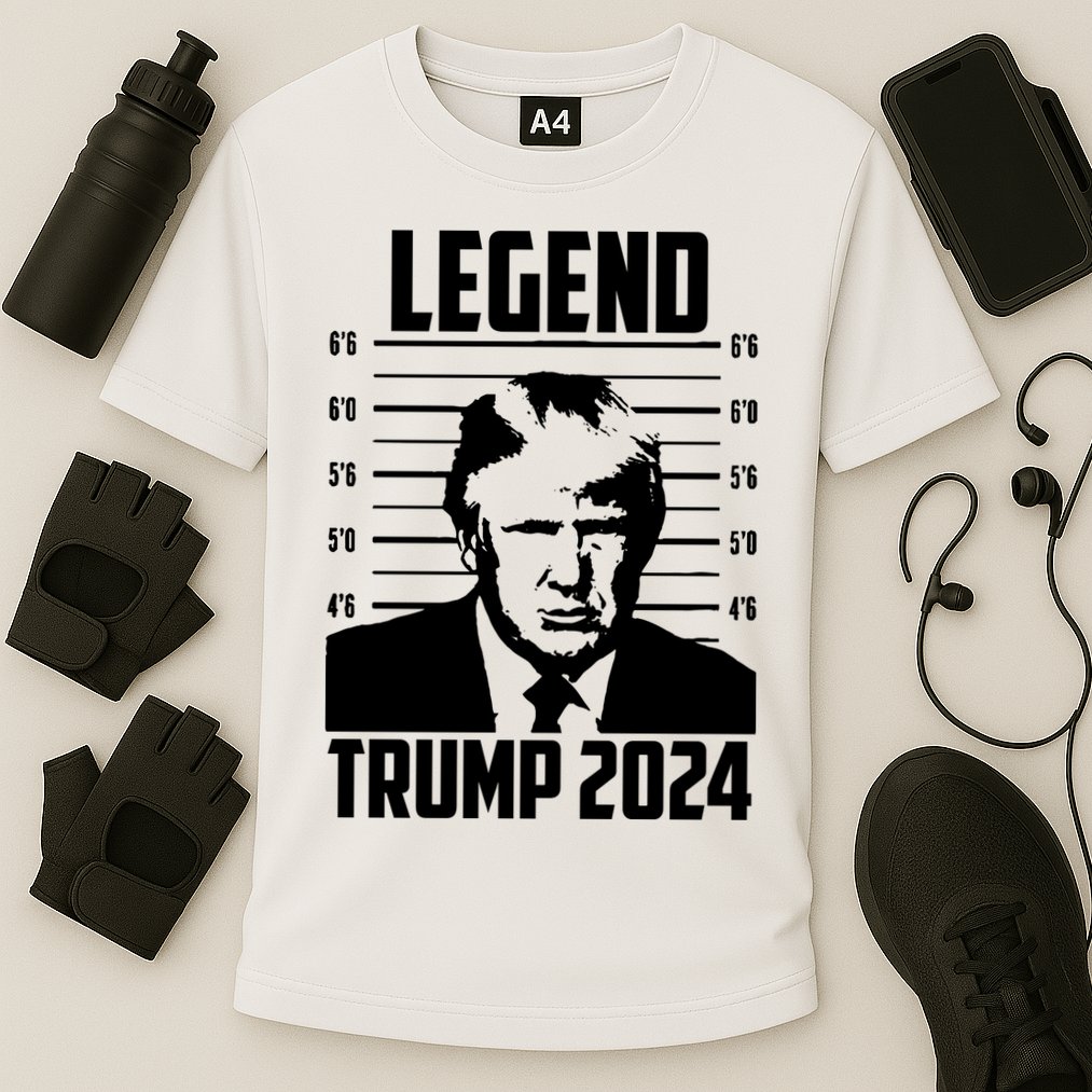 Trump 2024 Mugshot President Legend Pro Trump Cooling Performance Crew T-Shirt