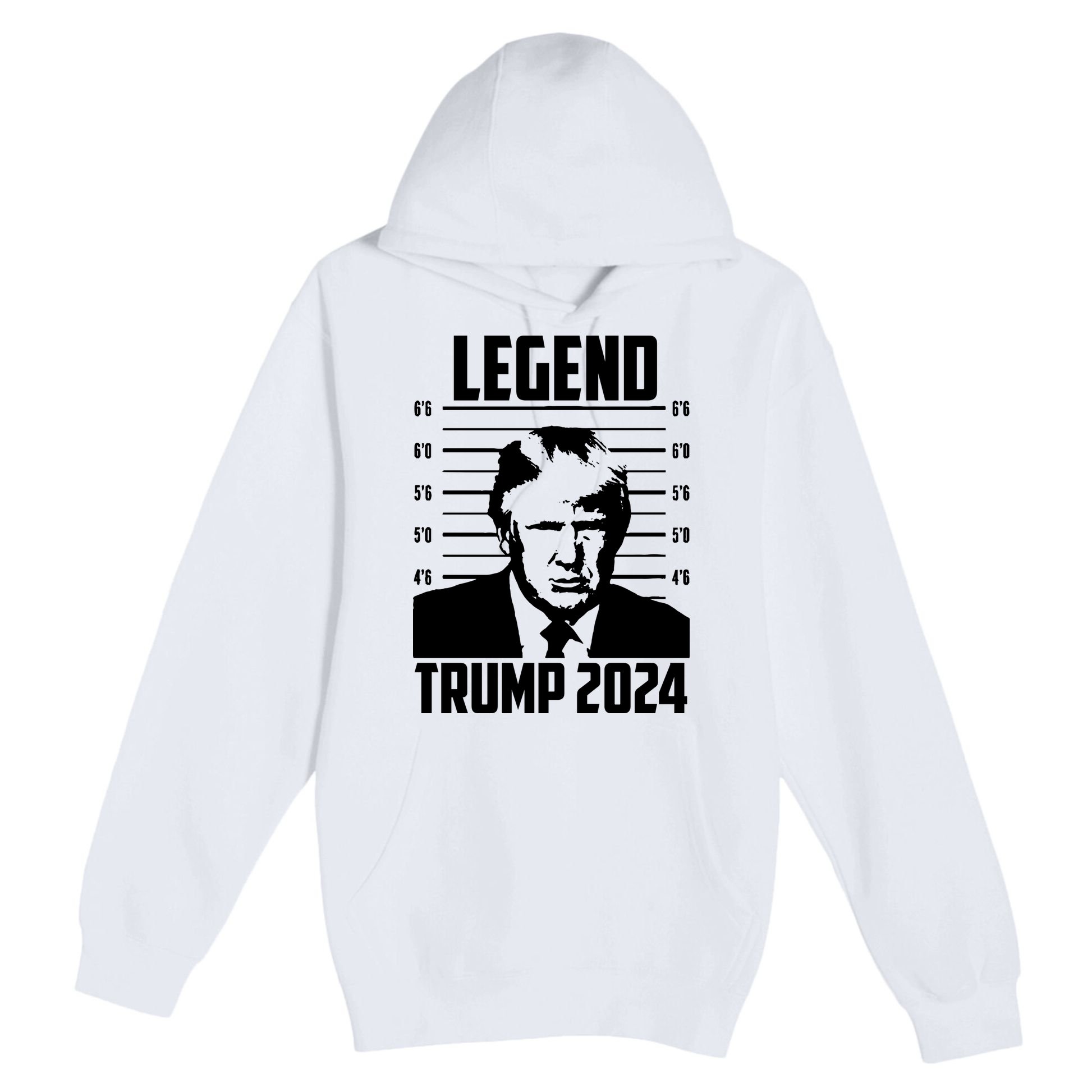 Trump 2024 Mugshot President Legend Pro Trump Premium Pullover Hoodie