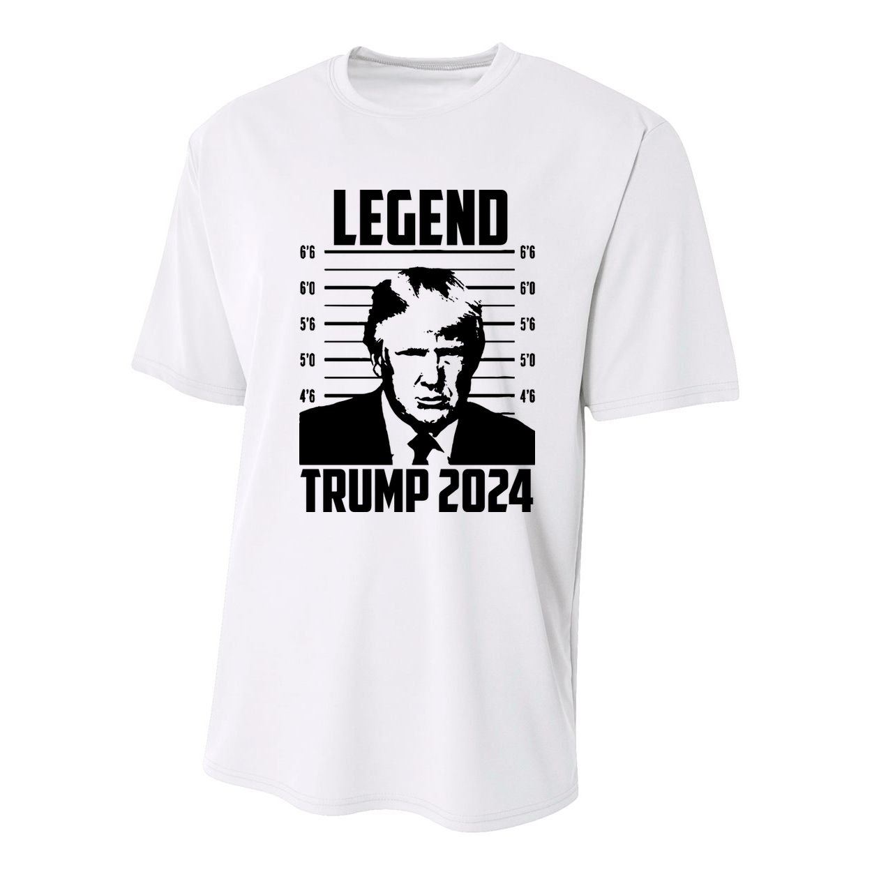 Trump 2024 Mugshot President Legend Pro Trump Youth Performance Sprint T-Shirt
