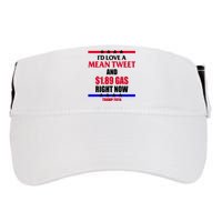 Trump 2024 Mean Tweet Low Gas Anti Biden Adult Drive Performance Visor