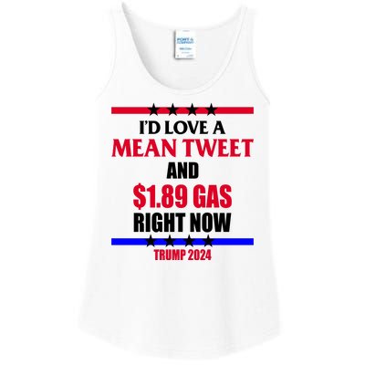 Trump 2024 Mean Tweet Low Gas Anti Biden Ladies Essential Tank