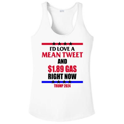 Trump 2024 Mean Tweet Low Gas Anti Biden Ladies PosiCharge Competitor Racerback Tank