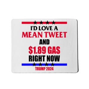 Trump 2024 Mean Tweet Low Gas Anti Biden Mousepad