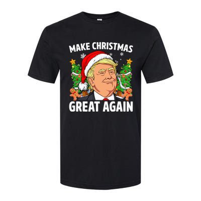 Trump 2024 Make Christmas Great Again Softstyle® CVC T-Shirt