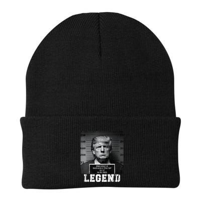 Trump 2024 Mugshot President Legend Beanie