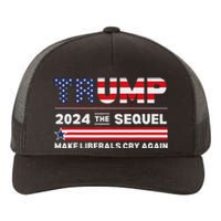 Trump 2024 Make Liberals Cry Again Yupoong Adult 5-Panel Trucker Hat